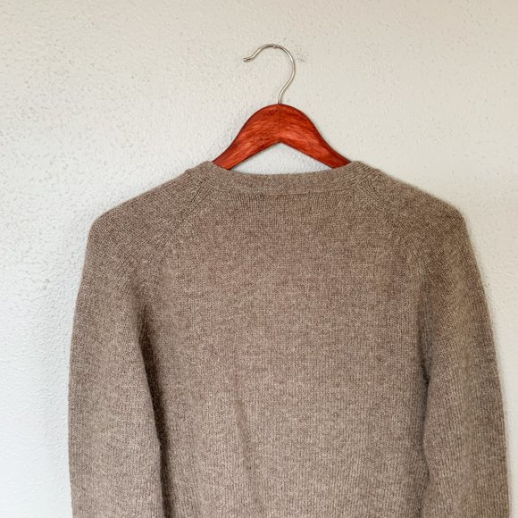 vintage | Finalist Brown Wool Button Up Cardigan - Picture 6 of 11